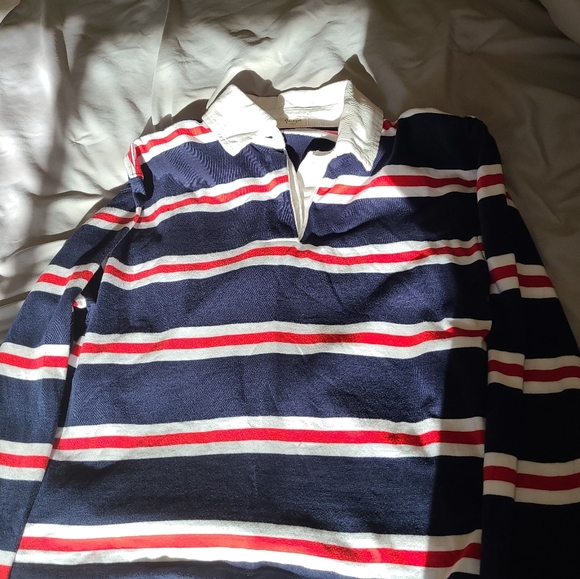 John Galt plaid long sleeve top - Picture 2 of 2